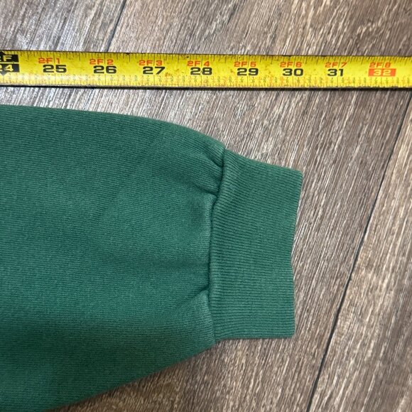 VTG Guess Jeans Sweatshirt Men's Medium Green Embroidered Crewneck 90s USA - Picture 7 of 7